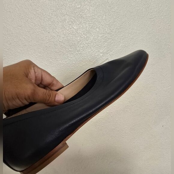 New Essen The Foundation Flat - Navy Size US 7.5 Leather - Picture 7 of 12
